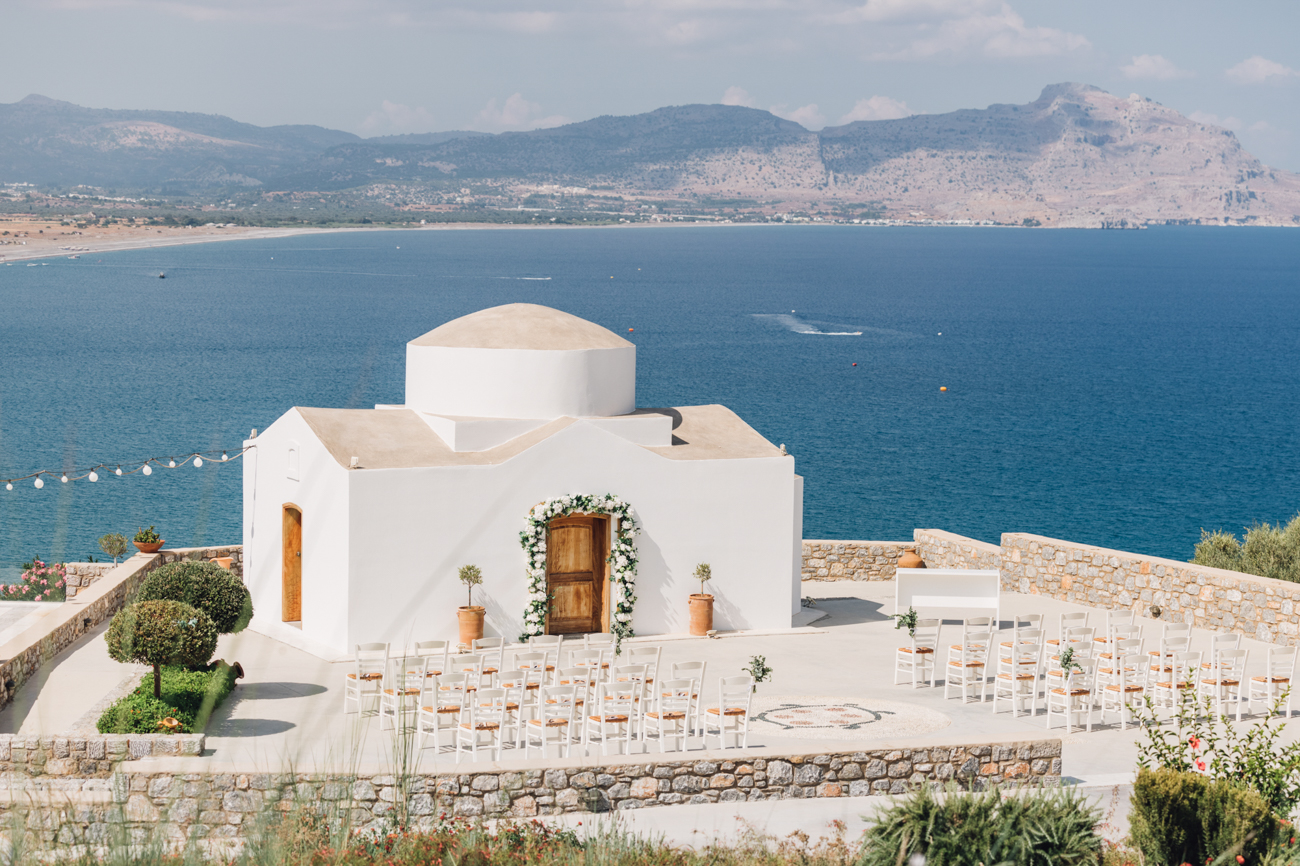 Ktima Lindos venue in Rhodes Greece