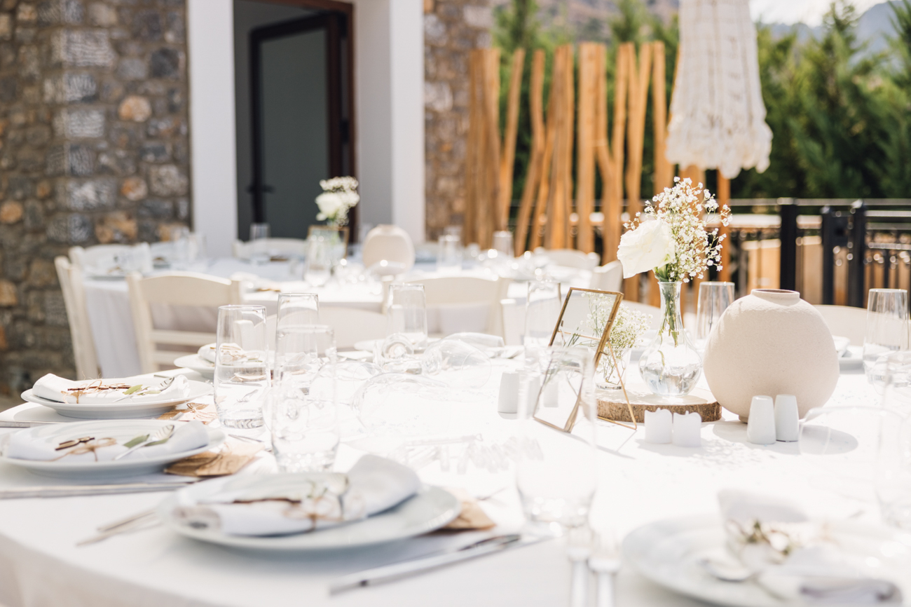 Ktima Lindos Reception decoration details