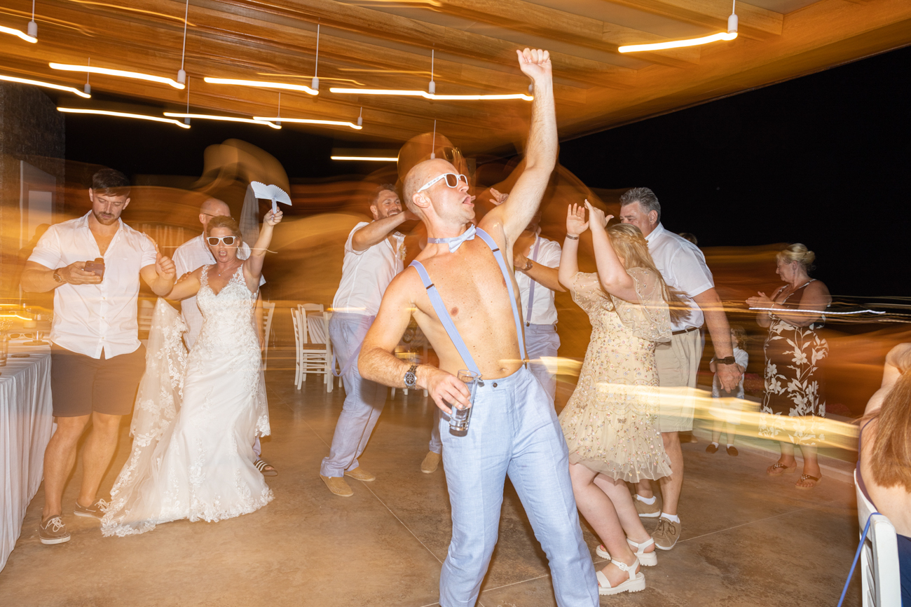 Wedding in Lindos - Party