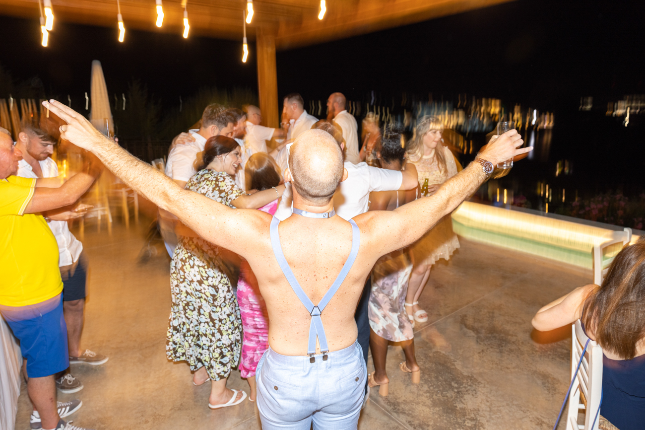 Funny party in Rhodes