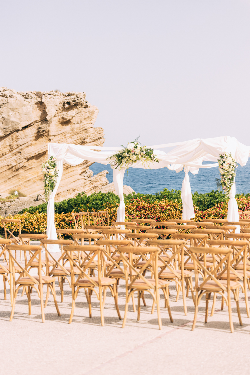 wedding chuppah greece